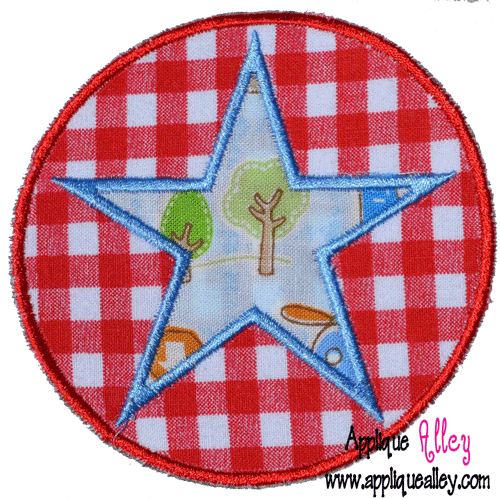 STAR IN CIRCLE PATCH