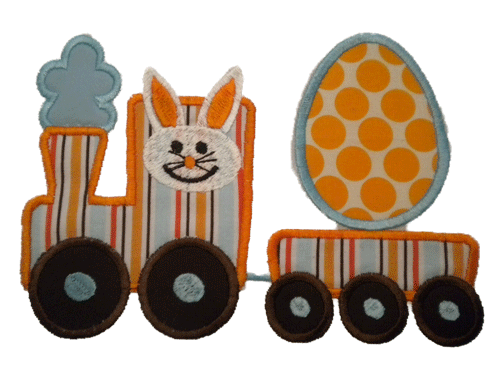 TRAIN WITH TRAILER EASTER