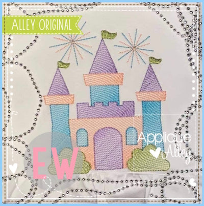 SCRATCHY FADE PRINCESS CASTLE 5963AAEW