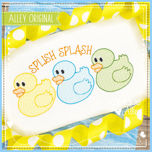 SCRATCHY BABY DAYS DUCKY TRIO  5736AAEH