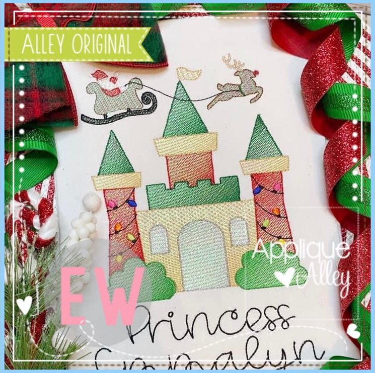 SCRATCHY CHRISTMAS CASTLE 6054AAEW