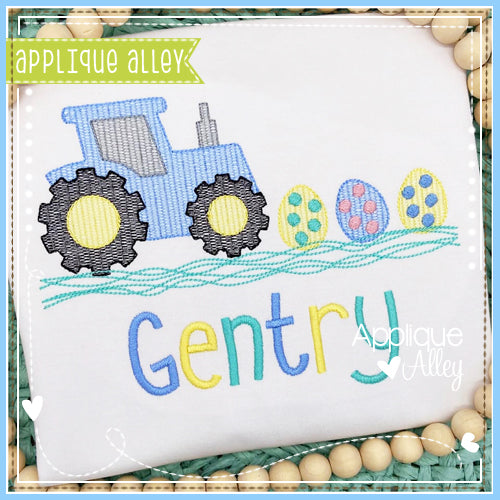 SCRATCHY CHUNKY LITTLE EASTER TRACTOR 7109AAEH