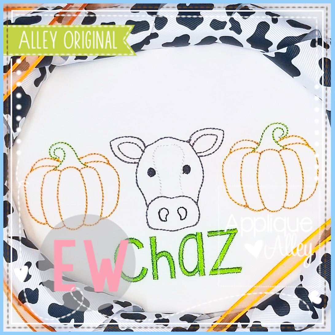 STITCH BARRY COW PUMPKIN TRIO 4948AAEW