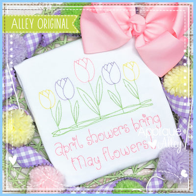 STITCH GROWING TULIPS 5497AAEH