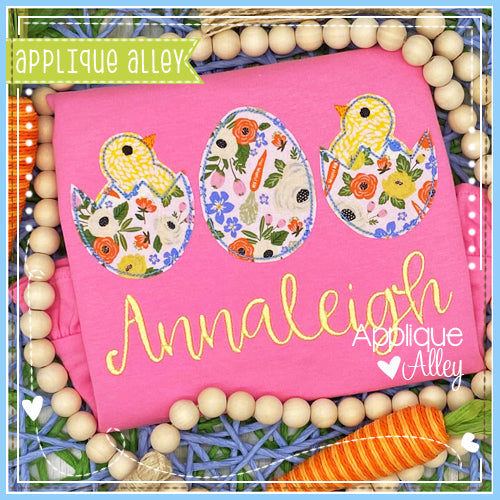 VINTAGE CHICK EGG TRIO 7071AAEH
