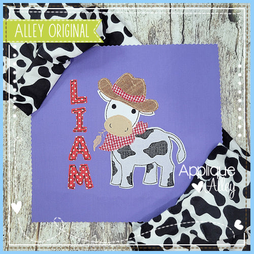 VINTAGE CURIOUS COWBOY COW 5937AAEH