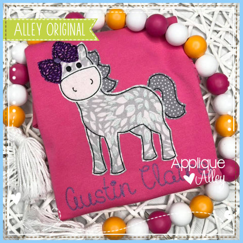 VINTAGE CURIOUS HORSE WITH BOW 5950AAEH