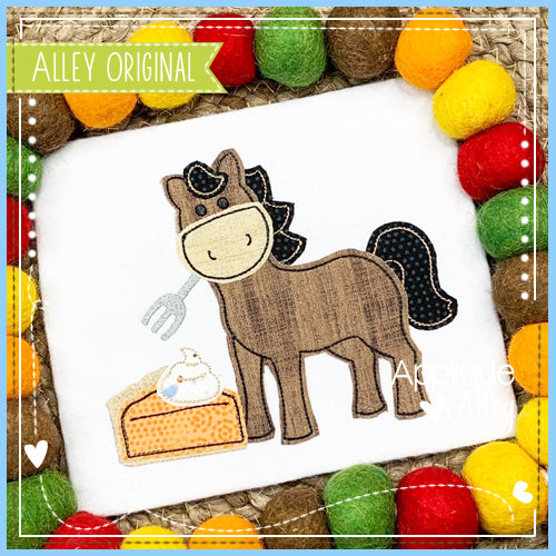 VINTAGE CURIOUS HORSE WITH PIE 5952AAEH