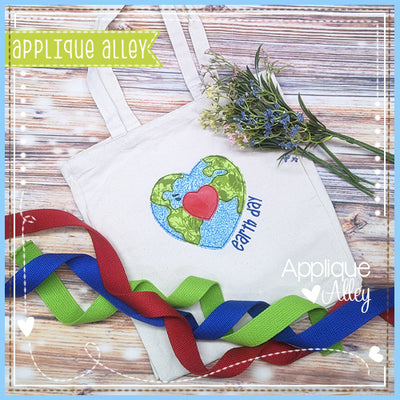 VINTAGE EARTH DAY HEART WORLD 7198AAEH