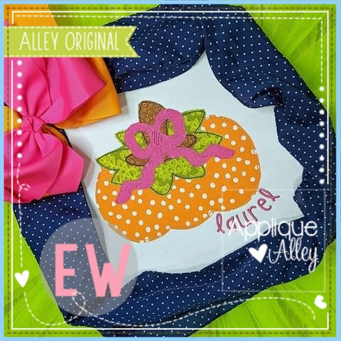 VINTAGE PLUMP PUMPKIN BOW 5716AAEW