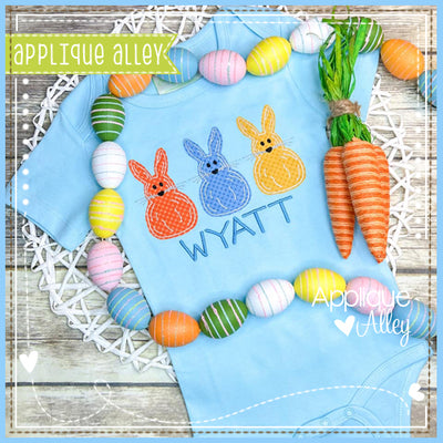 VINTAGE WOBBLY BUNNY FRONT TRIO 7106AAEH