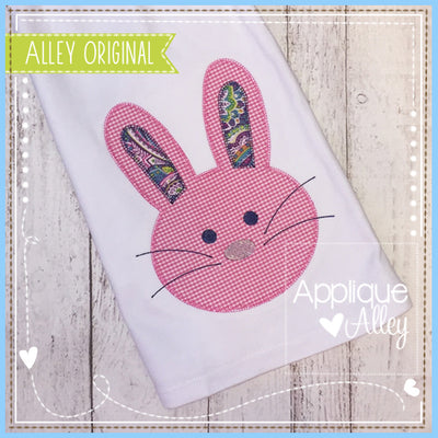 BLANKET STITCH SIMPLE BUNNY FACE 2