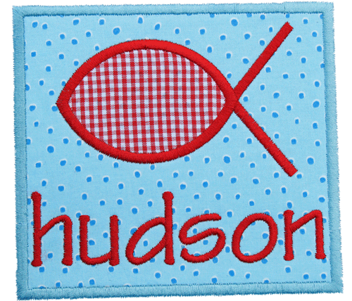 Christian Fish Patch CHRISTIAN FISH PATCH – appliquealley